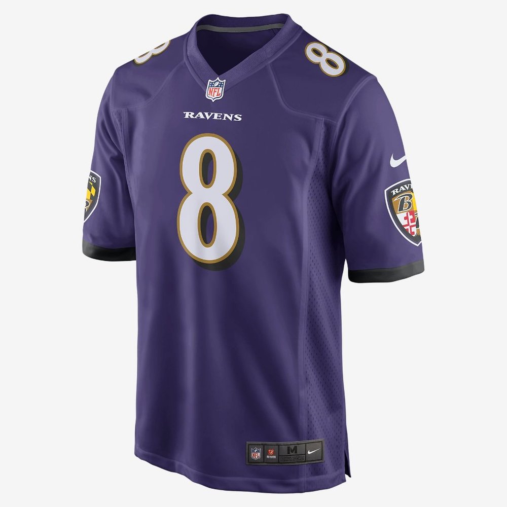 Jackson Baltimore Ravens Nike Game Player Jersey